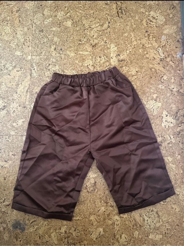 Disfraz infantil camisa, chaleco y pañuelo