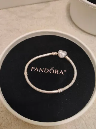 PANDORA - Lote 2 Pulseras con Charms