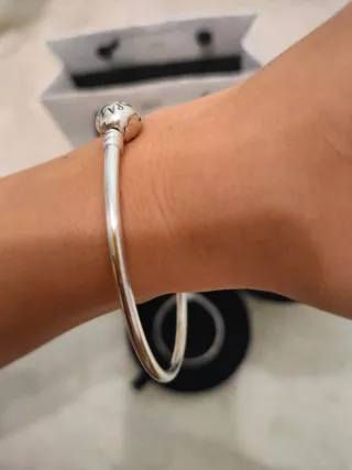 PANDORA - Lote 2 Pulseras con Charms