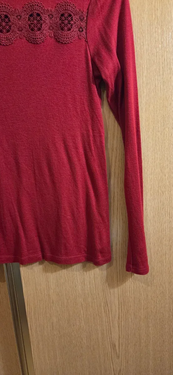 Blusa Massimo Dutti Roja Talla S