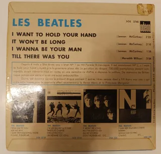 The Beatles: I Want To Hold Your Hand EP Francia