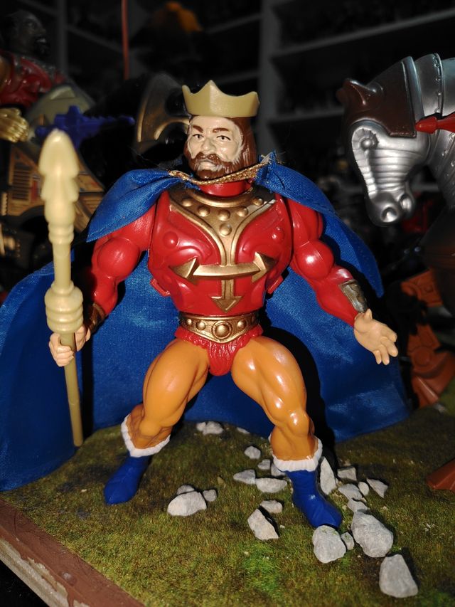 King Randor MotU Vintage Figura de Acción