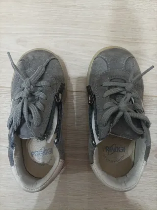 Scarpe Primigi bambino  camoscio zip taglia 23