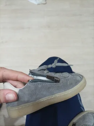 Scarpe Primigi bambino  camoscio zip taglia 23