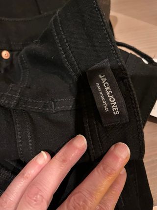 Pantalón chico JACK & JONES negro Talla M