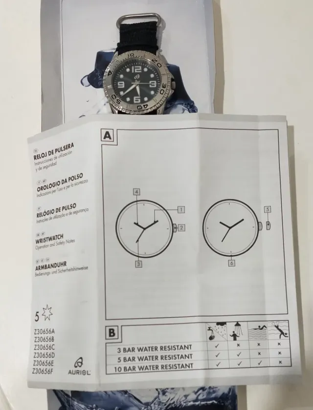 RELOJ DEPORTIVO SUMERGIBLE