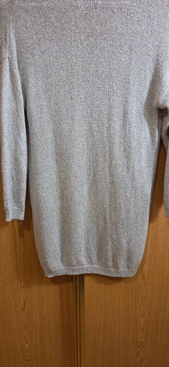 Renatta & Go Cárdigan Plateado Talla S