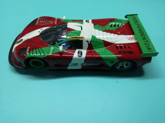 Mosler NSR Slot Car Rojo/Verde