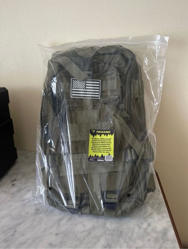 Mochila Trizand Militar Verde