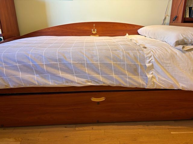 Cama nido de madera con 2 camas