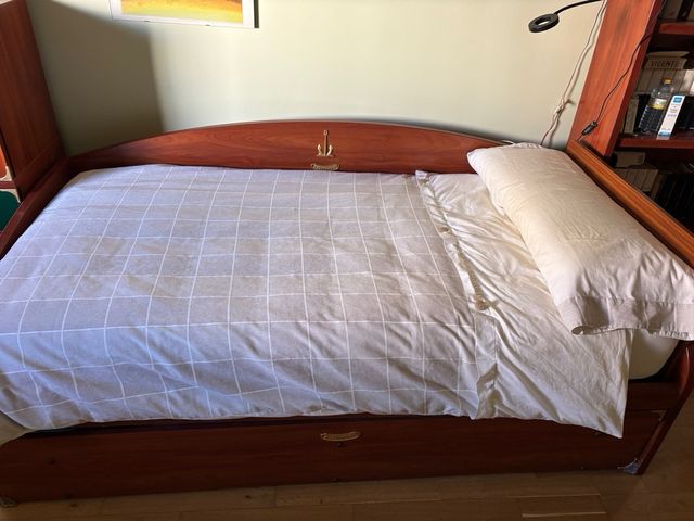 Cama nido de madera con 2 camas