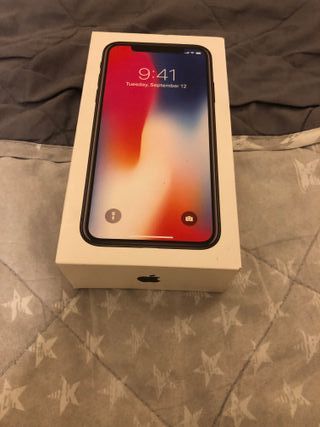 Scatola originale per iPhone X 64GB