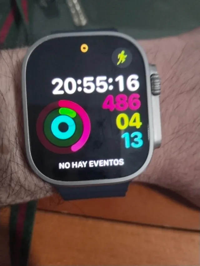 Apple Watch Ultra Plata y Azul Marino con papeles 