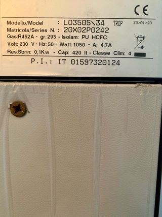 ARMARIO EXPOSITOR INFRICO LO3505