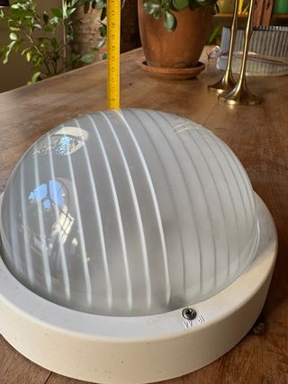 Plafoniera Vetro Vintage