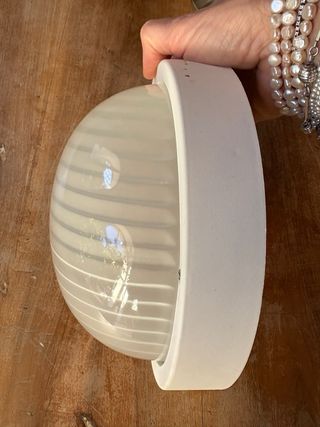 Plafoniera Vetro Vintage