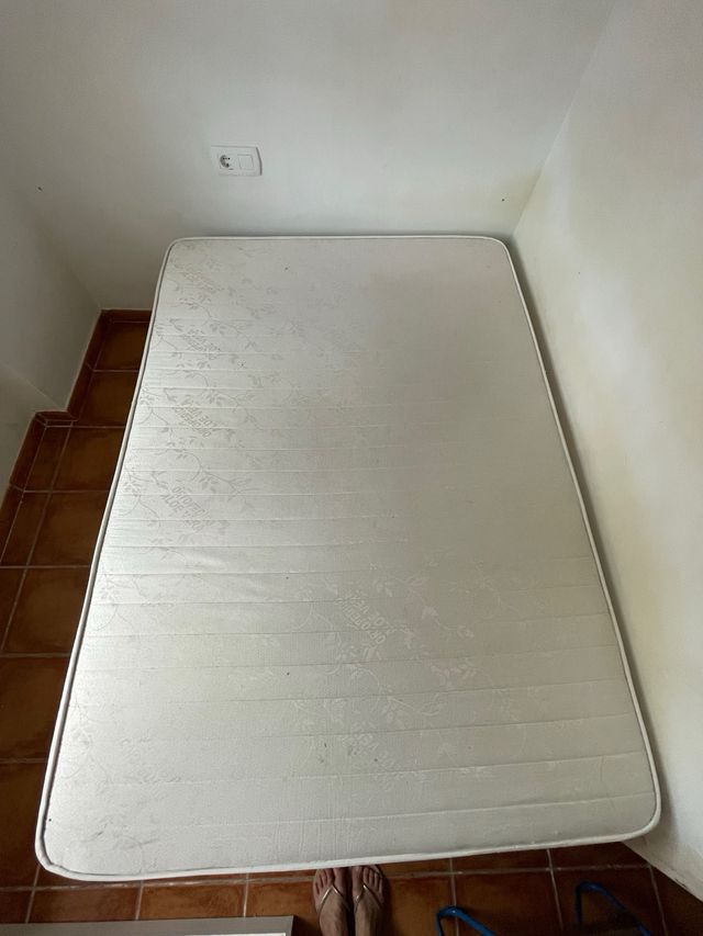 Cama 135x190 con Matress Aloe Vera y Almacenaje