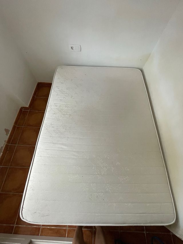 Cama 135x190 con Matress Aloe Vera y Almacenaje