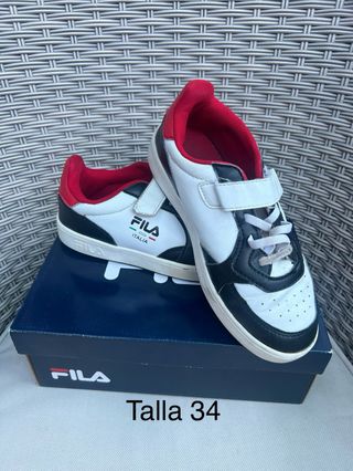 Deportivas Fila Talla 34