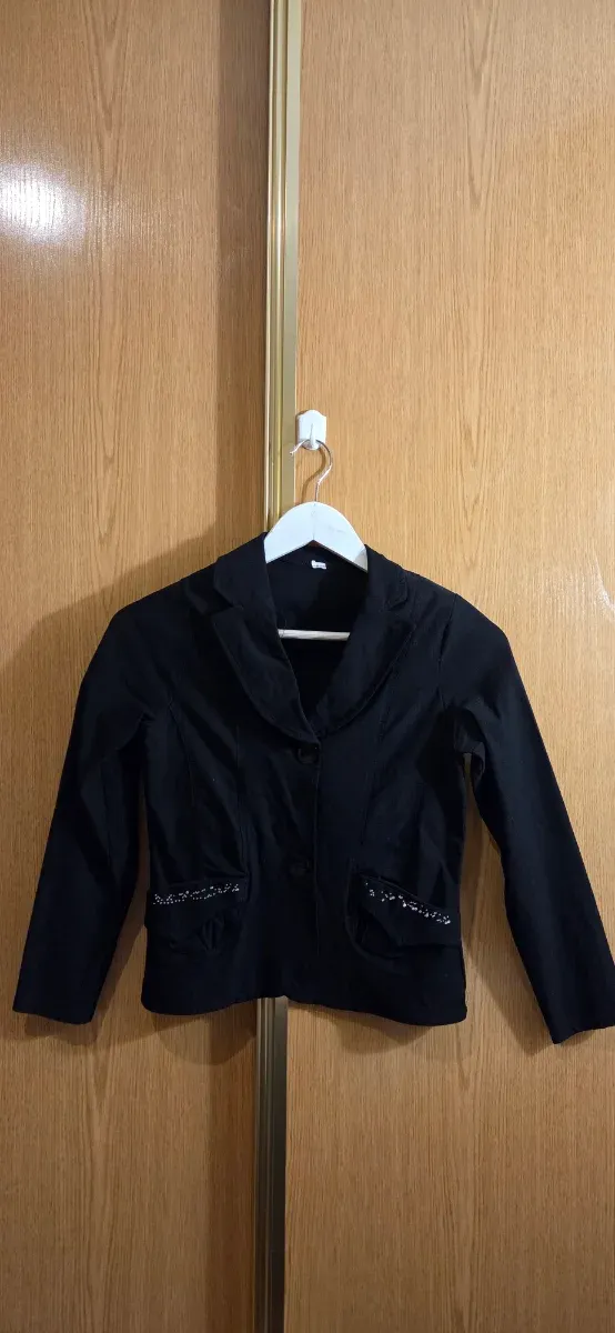 Chaqueta negra talla XS
