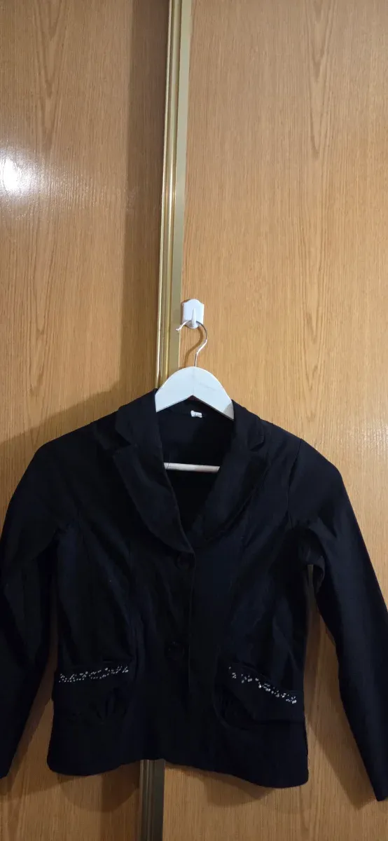 Chaqueta negra talla XS