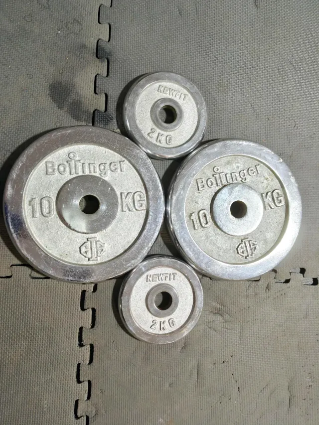 DISCOS PESAS 30 MM CROMADOS