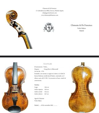 Violín Clásico Bohemio