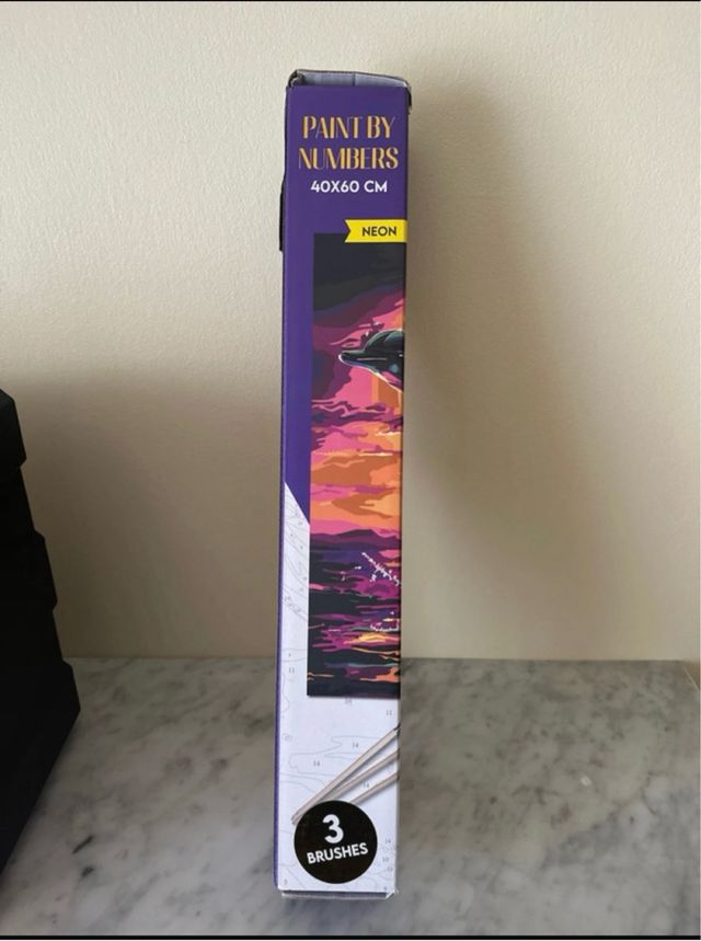 Kit Pintura por Números Neon 40x60cm
