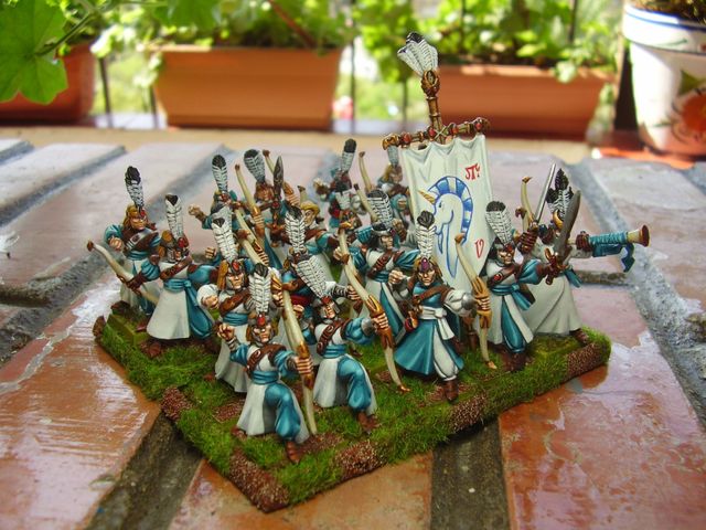 Regimiento 21 Arqueros Altos Elfos Plástico GW