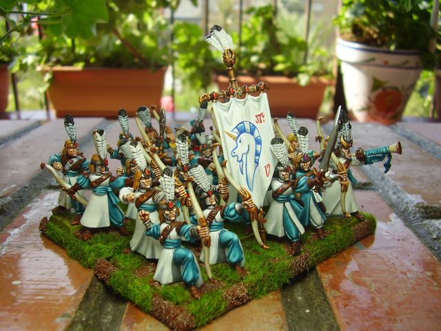 Regimiento 21 Arqueros Altos Elfos Plástico GW