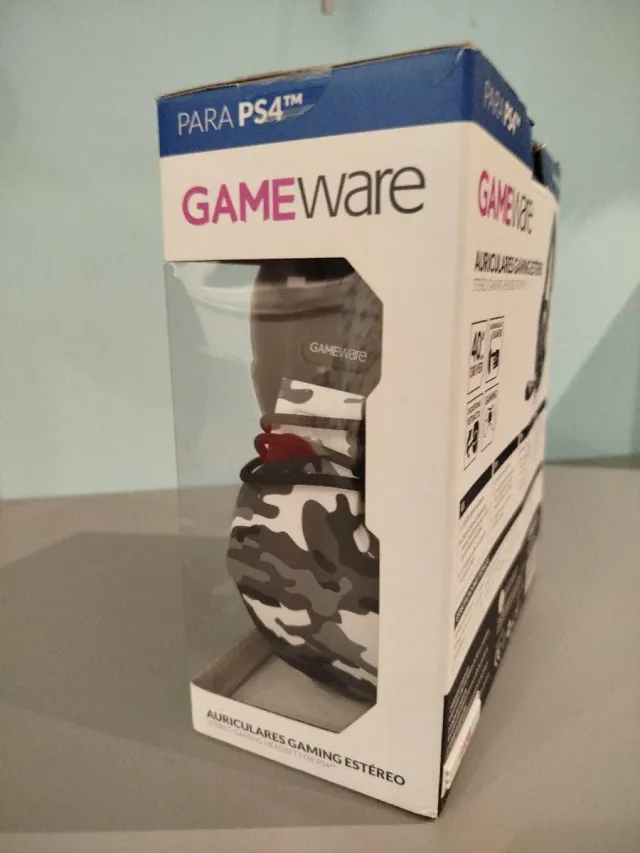 Cascos Gaming GAMEware para PS4 Estéreo