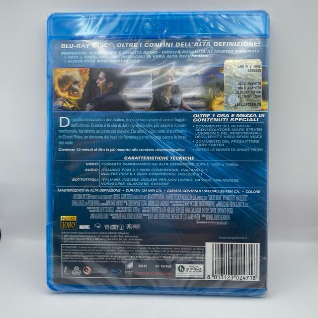 Ghost Rider Blu-ray Extended Cut Italiano