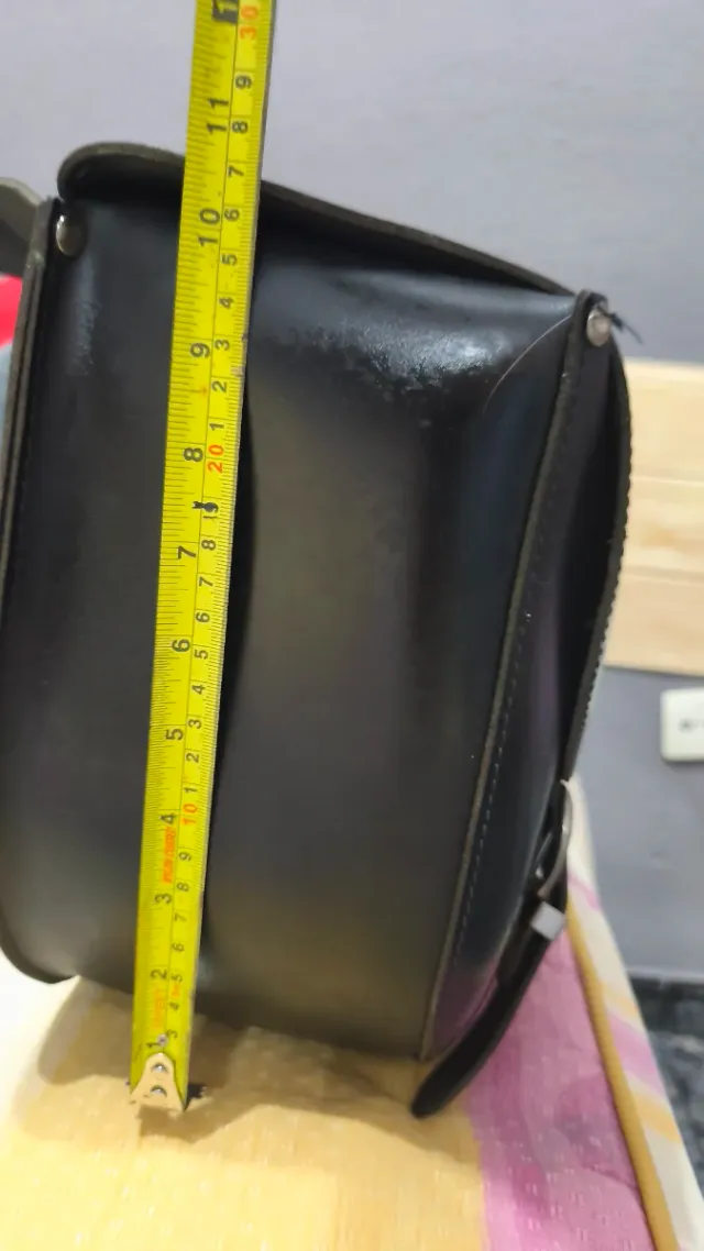 Alforjas de cuero con acoples