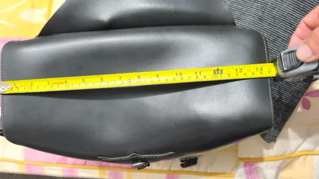 Alforjas de cuero con acoples