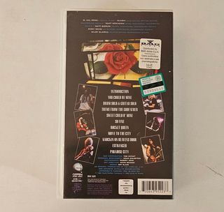 VHS Guns N' Roses Use Your Illusion 1992