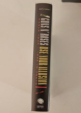 VHS Guns N' Roses Use Your Illusion 1992