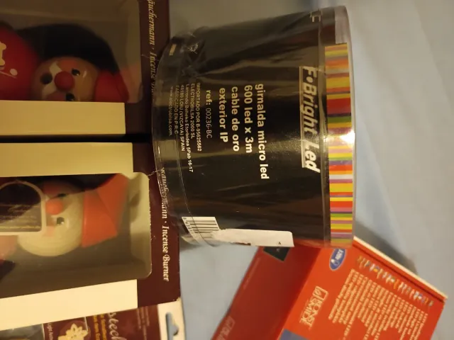 Lote de adornos navideños