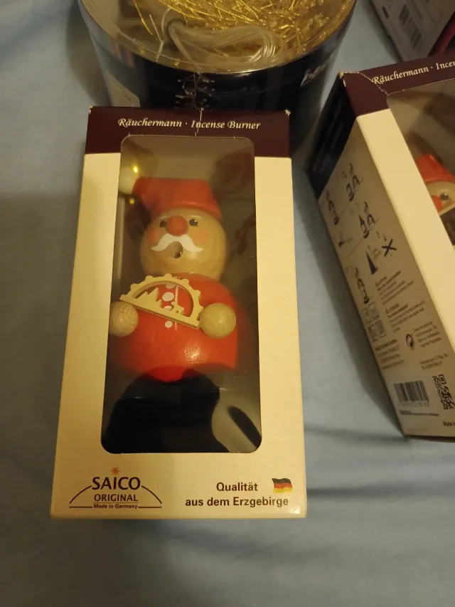 Lote de adornos navideños