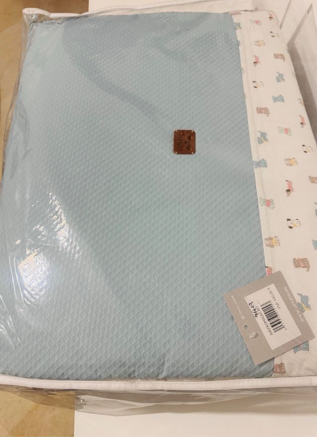 Edredón y protector cuna UZTURRE NUEVO!!