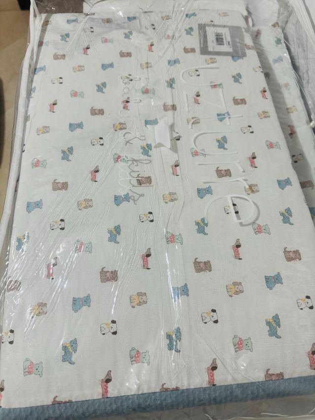 Edredón y protector cuna UZTURRE NUEVO!!