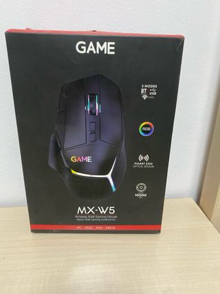 Ratón Gamer GAME MX-W5 RGB Inalámbrico