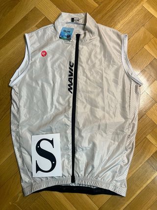 Chaleco Cortavientos Ciclismo.NUEVO.Talla S