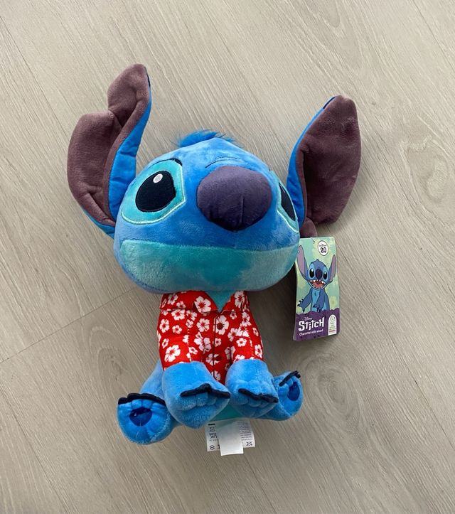 PELUCHE LILO & STITCH DISNEY CON SONIDO MÚSICAL