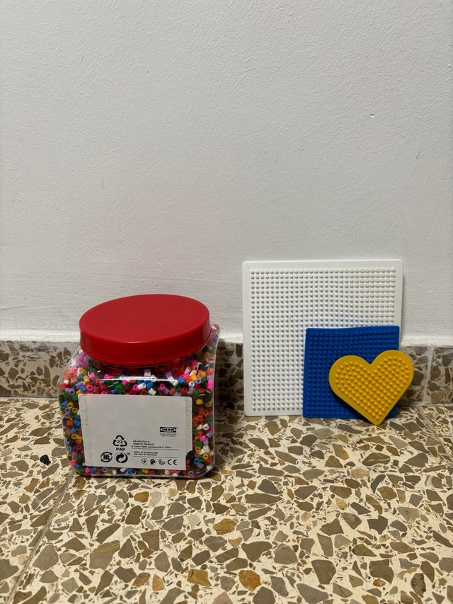 IKEA PYSSLA-PERLES coloris Assortis