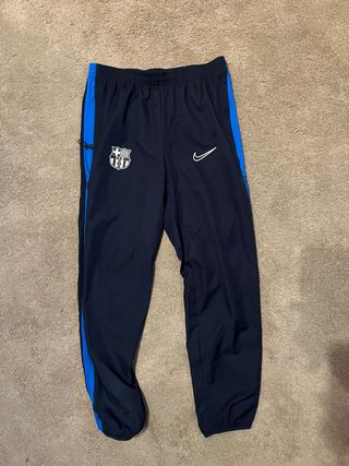 Pantalones Barça Nike Dri-Fit Azul
