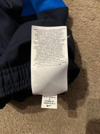 Pantalones Barça Nike Dri-Fit Azul