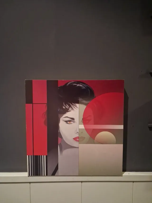 3 Cuadros Arte Pop Mujer