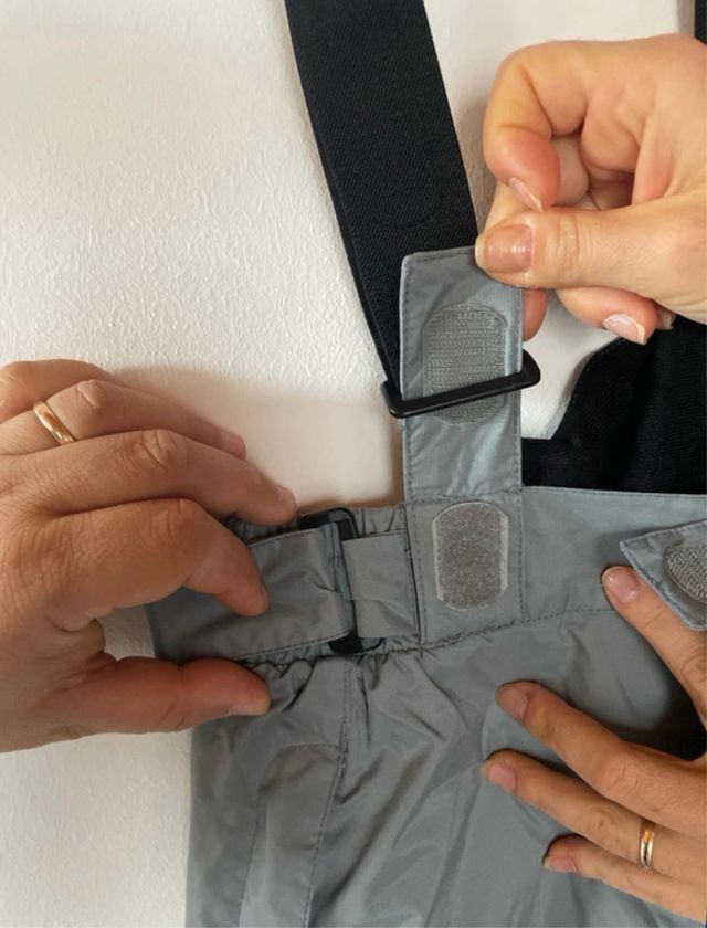 Pantaloni sci uomo Go Sport con bretelle