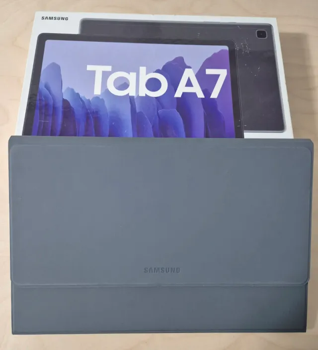 Galaxy Tab Tablet Samsung A7 5G + Teclado + Funda