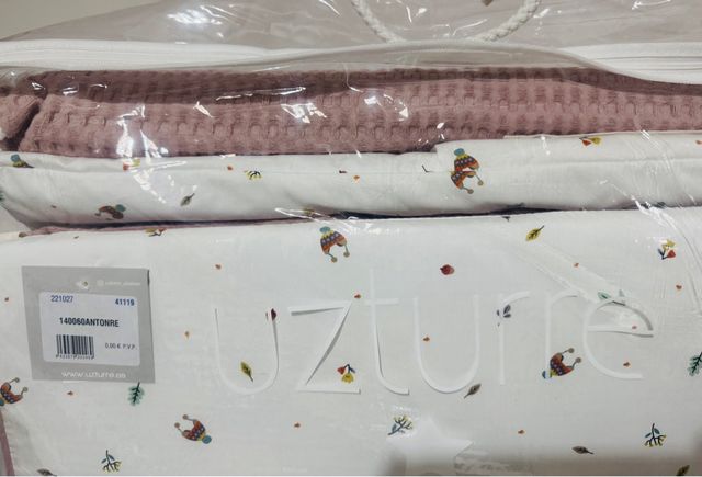 Edredón y Protector Cuna Uzturre Nuevos